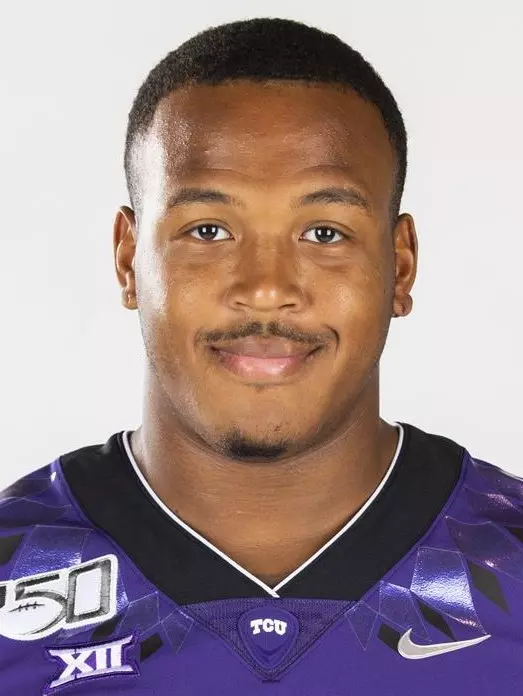 TCU Football #91 Shameik Blackshear photographed in Fort Worth Texas on August 1, 2019. (Photo/Sharon Ellman)