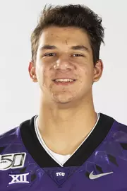 Texas Christian University Football #92 Thomas Armstrong photographed at TCU in Fort Worth, Texas on July 24, 2019. (Photo/Sharon Ellman) TCU Football Contact Mark Cohen m.cohen@tcu.edu