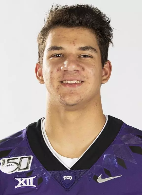 Texas Christian University Football #92 Thomas Armstrong photographed at TCU in Fort Worth, Texas on July 24, 2019. (Photo/Sharon Ellman)    TCU Football Contact Mark Cohen m.cohen@tcu.edu