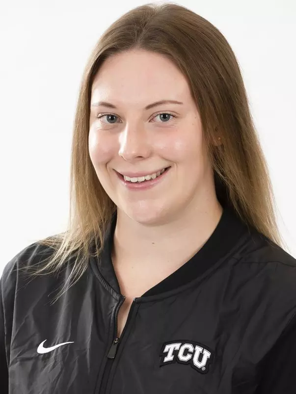 TCU Swimming & Diving Connie Deighton photographed in Fort Worth, Texas on September 10, 2019. (Photo/Gregg Ellman)