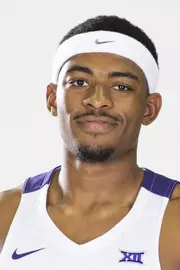 TCU Men's Basketball #15 Kevin Easley Jr. photographed in Fort Worth, Texas on September 25, 2019. (Photo/Ellman Photography)