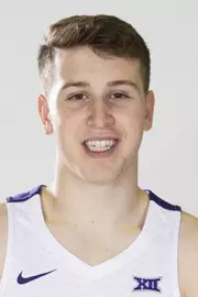 TCU Men's Basketball #12 Justin Hueslkamp photographed in Fort Worth, Texas on September 25, 2019. (Photo/Ellman Photography)
