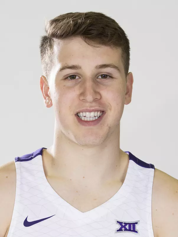 TCU Men's Basketball #12 Justin Hueslkamp photographed in Fort Worth, Texas on September 25, 2019. (Photo/Ellman Photography)