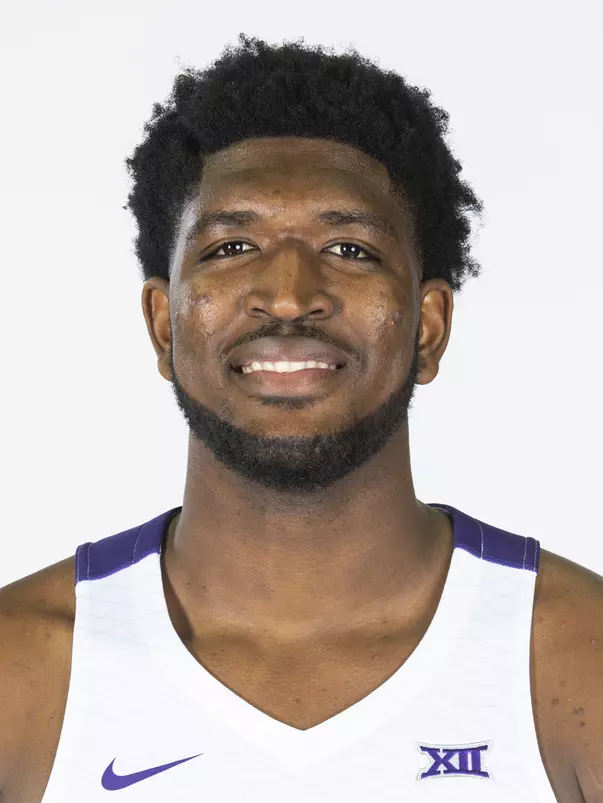 TCU Men's Basketball 21 Kevin Samuel photographed in Fort Worth, Texas on September 25, 2019. (Photo/Ellman Photography)