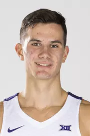 TCU Men's Basketball #35 Nikola Vasiljevic photographed in Fort Worth, Texas on September 25, 2019. (Photo/Ellman Photography)