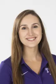 TCU Rifle Team Catherine Miller photographed in Fort Worth, Texas on August 27, 2019. (Photo/Sharon Ellman)