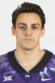 TCU Football Nick Busa photographed in Fort Worth, Texas on February 13, 2020. (Photo/Sharon Ellman)