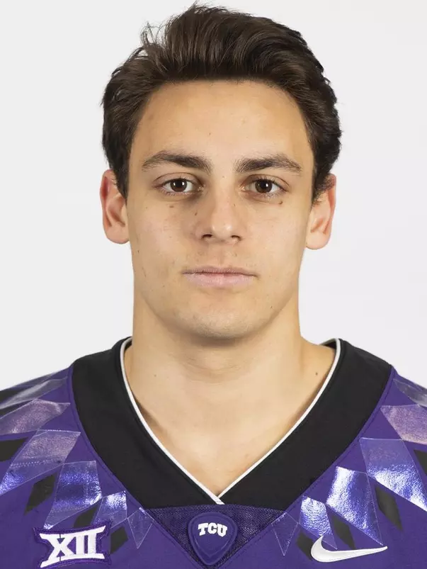 TCU Football Nick Busa photographed in Fort Worth, Texas on February 13, 2020. (Photo/Sharon Ellman)