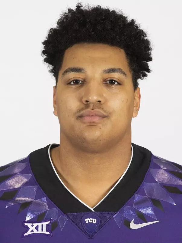 TCU Football Brandon Coleman photographed in Fort Worth, Texas on February 13, 2020. (Photo/Sharon Ellman)