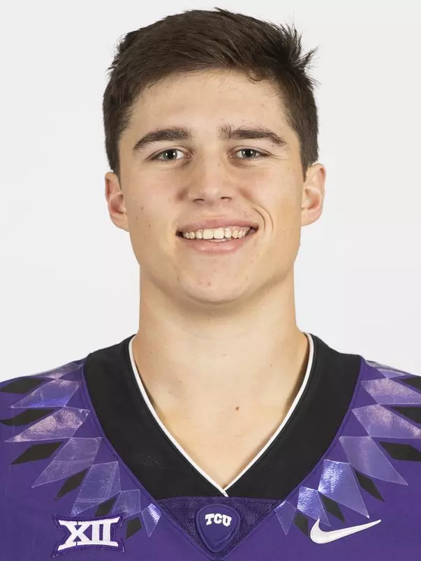 TCU Football Dawson Gordon photographed in Fort Worth, Texas on February 13, 2020. (Photo/Sharon Ellman)