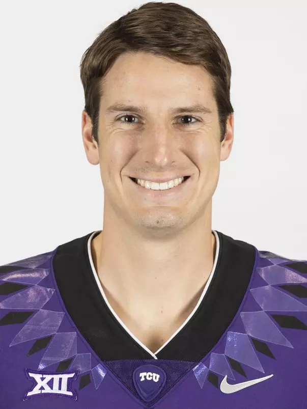 TCU Football Mitchell Hansen photographed in Fort Worth, Texas on February 13, 2020. (Photo/Sharon Ellman)