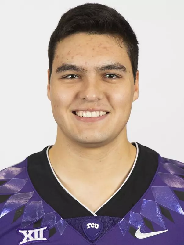 TCU Football Alex Hilty photographed in Fort Worth, Texas on February 13, 2020. (Photo/Sharon Ellman)