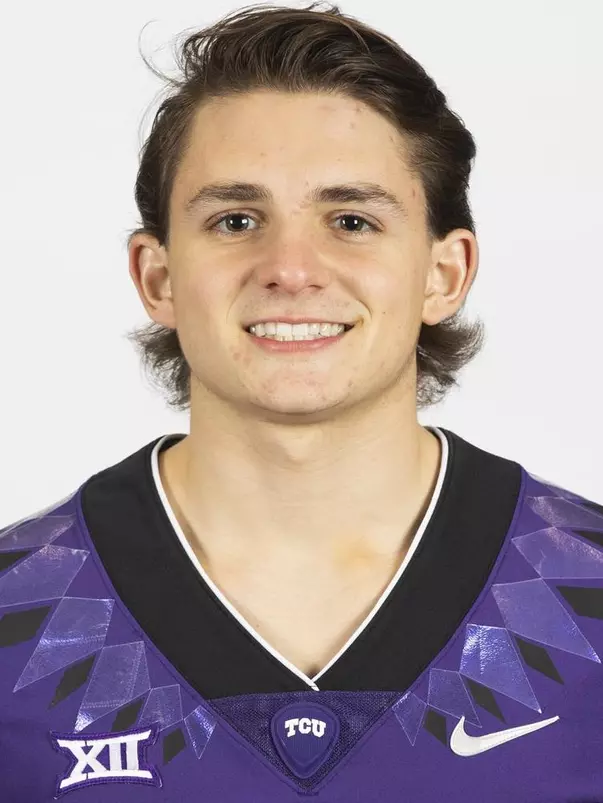 TCU Football James Koshakji photographed in Fort Worth, Texas on February 13, 2020. (Photo/Sharon Ellman)