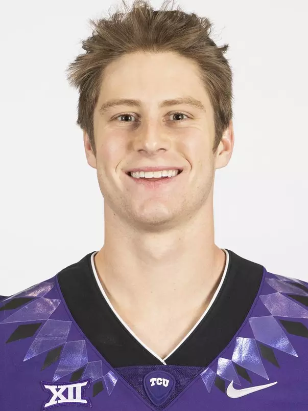 TCU Football Jake Neufeld photographed in Fort Worth, Texas on February 13, 2020. (Photo/Sharon Ellman)