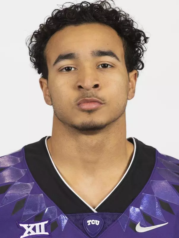 TCU Football Alijah Wood photographed in Fort Worth, Texas on February 13, 2020. (Photo/Sharon Ellman)