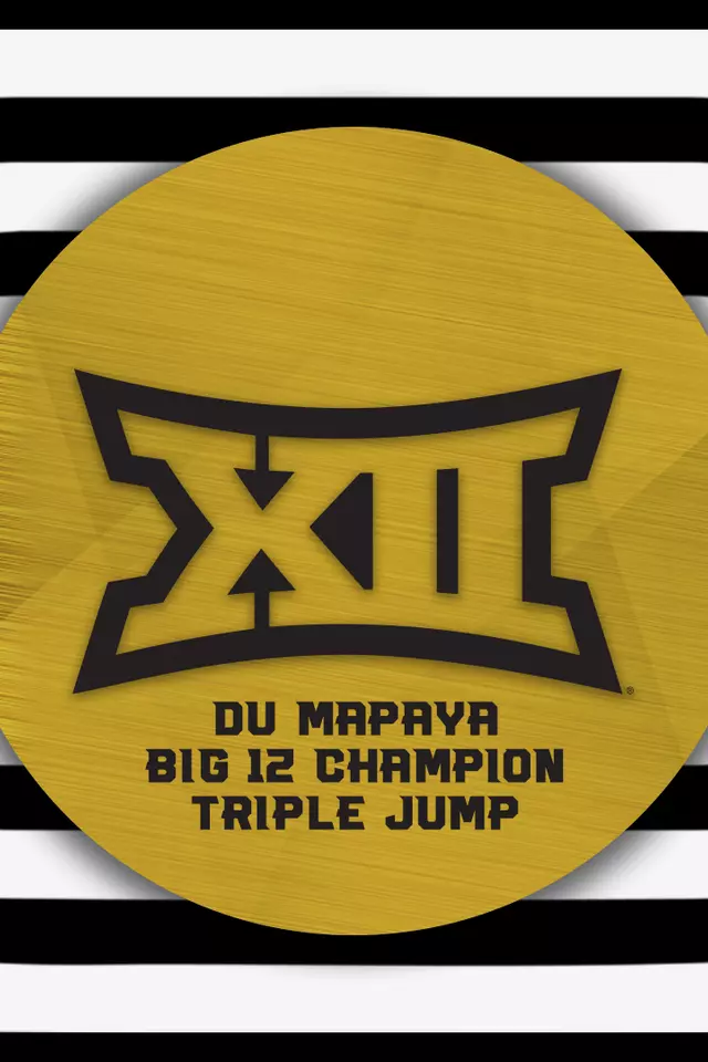 2021 Big 12 Indoor Champion Chenegtayi (Du) Mapaya