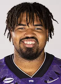 2021 TCU Football headshots taken in Fort Worth, Texas on August 4, 2021. (Photo by/Gregg Ellman)