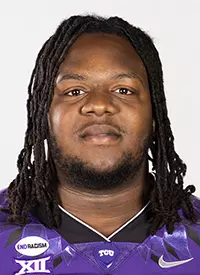 2021 TCU Football headshots taken in Fort Worth, Texas on August 4, 2021. (Photo by/Gregg Ellman)