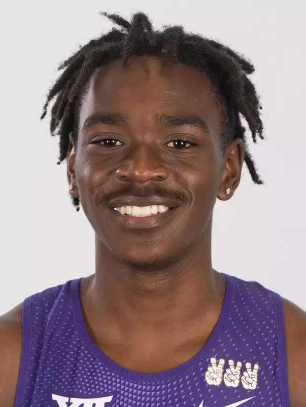 TCU Track & Field Kordarion Smith photographed in Fort Worth, Texas on November 2, 2022. (Photo/Sharon Ellman)
