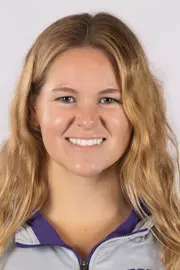 TCU swimming & diving Ashleen O'Brien photographed in Fort Worth, Texas on September 7, 2022. (Photo/Sharon Ellman)