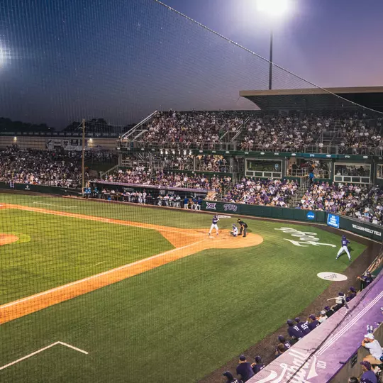 TCU vs Indiana State baseball NCAA Super Regional game during the Fort Worth Super Regional at Lupton Stadium on the TCU campus in Fort Worth, Texas on June 10, 2023.