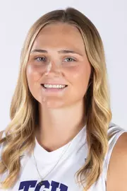 TCU volleyball #15 Audrey Nalls photographed in Fort Worth, Texas, on July 21, 2023. (Photo/Sharon Ellman)