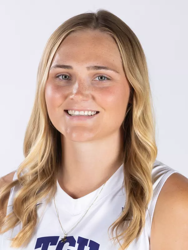 TCU volleyball #15 Audrey Nalls photographed in Fort Worth, Texas, on July 21, 2023. (Photo/Sharon Ellman)