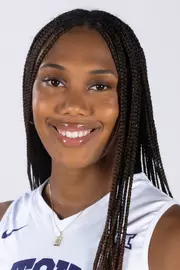 TCU volleyball #18 Eryn Jones photographed in Fort Worth, Texas, on July 21, 2023. (Photo/Sharon Ellman)