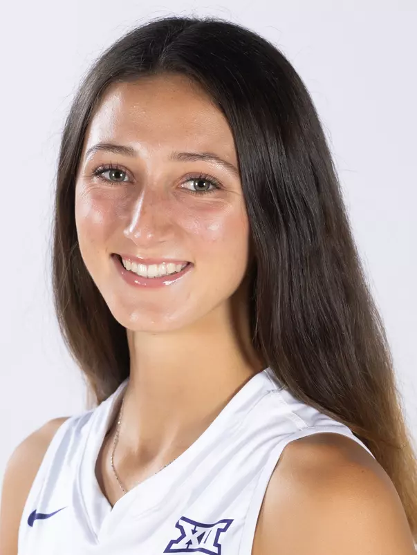 TCU volleyball #17 Megan Walsh photographed in Fort Worth, Texas, on July 21, 2023. (Photo/Sharon Ellman)