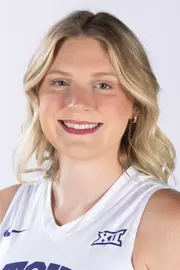 TCU volleyball #1 Zoe Hall photographed in Fort Worth, Texas, on July 21, 2023. (Photo/Sharon Ellman)
