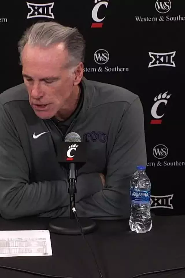 Postgame Press Conference at Cincinnati