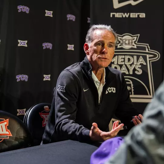 Jamie Dixon at 2025 Big 12 Media Days
