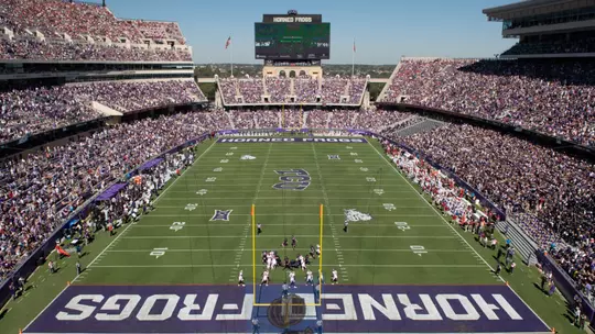 Amon G Carter Stadium Football Game Day