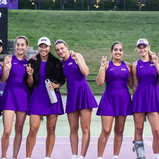 TCU women's tennis team