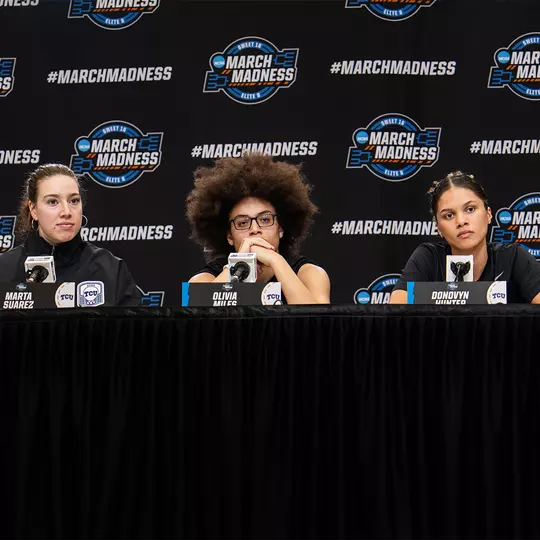 Marta Suarez, Olivia Miles and Donovyn Hunter