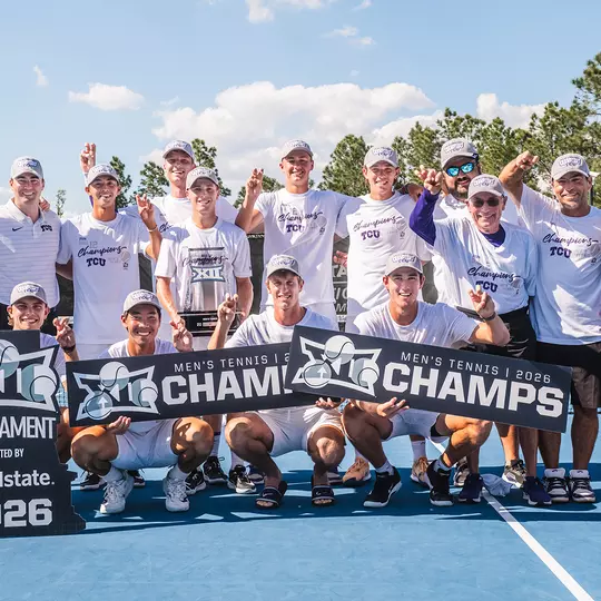 TCU Men's Tennis Team