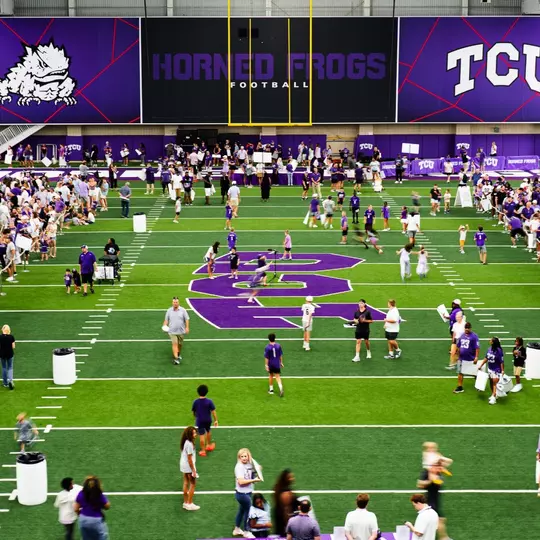 Photo of fans at Meet the Frogs in 2025