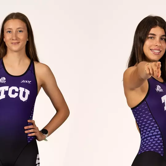 Edita Pozlerova and Julia Visgueiro