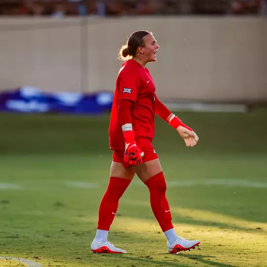 Olivia Geller talking to defense