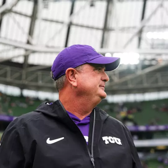 Sonny Dykes before the game against UNC