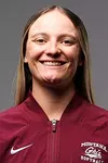 Women’s softball team poses in the Adams Center on September, 29, 2025, in Missoula, Montana.