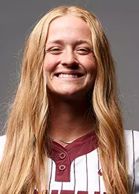 Women’s softball team poses in the Adams Center on September, 29, 2025, in Missoula, Montana.