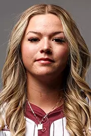 Women’s softball team poses in the Adams Center on September, 29, 2025, in Missoula, Montana.