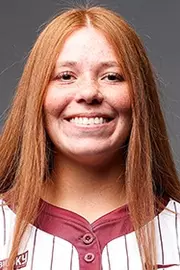 Women’s softball team poses in the Adams Center on September, 29, 2025, in Missoula, Montana.