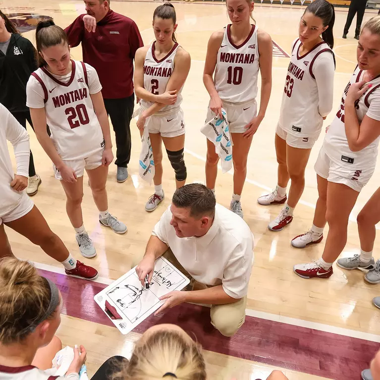 The Lady Griz played against the University of St. Thomas Tommies in Dahlberg Arena, in Missoula, MT, on December 6, 2025.