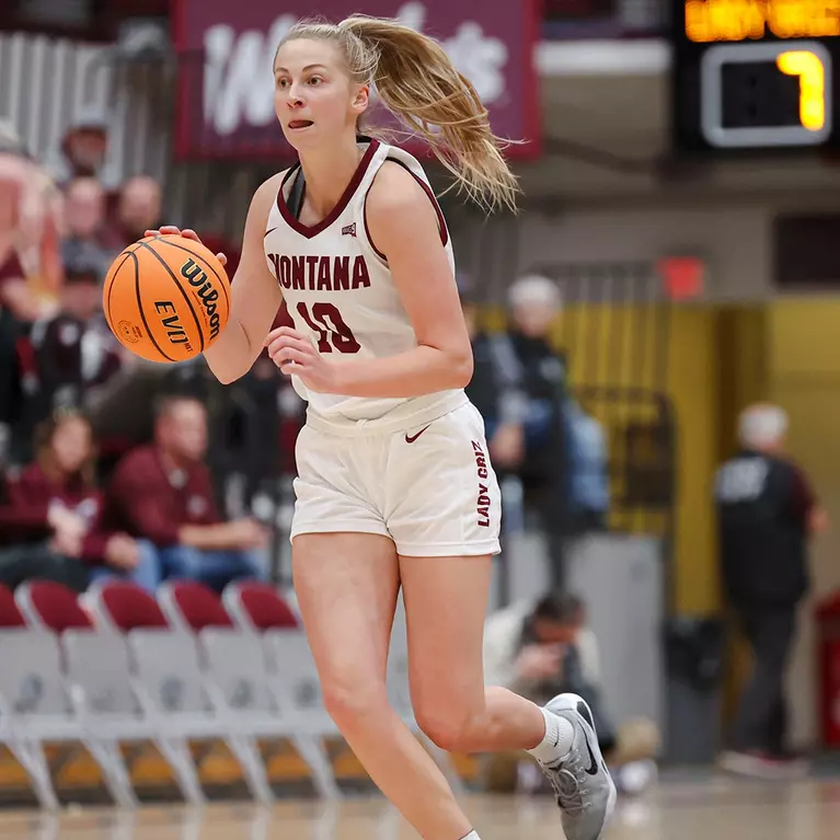 The Lady Griz go up against the Utah Utes on November 29, 2025, in Dahlberg Arena in Missoula, Montana