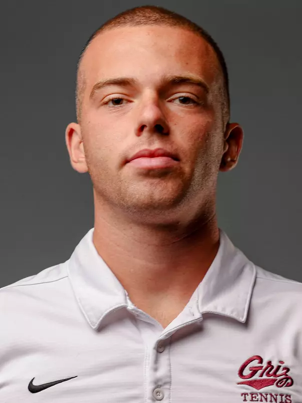 Men’s tennis team poses in the Adams Center on September, 9, 2025, in Missoula, Montana.
