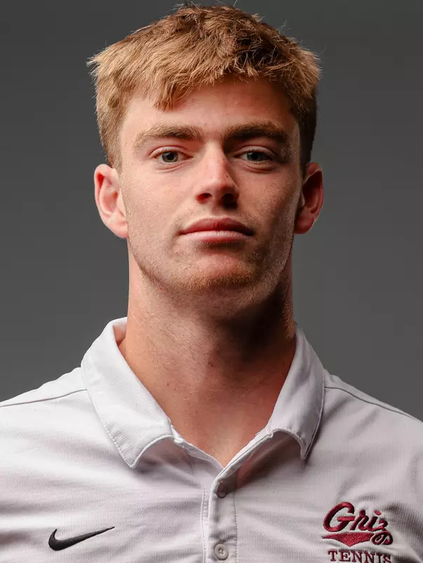 Men’s tennis team poses in the Adams Center on September, 9, 2025, in Missoula, Montana.