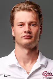 Men’s tennis team poses in the Adams Center on September, 9, 2025, in Missoula, Montana.