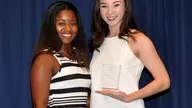 Ashley Harano Receives Highlander Spirit Award At The Scottys